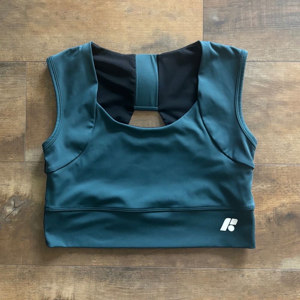 Forme Revive Posture Support Wireless Pullover Sports Athletic Bra Women XL Jade